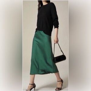Green Midi Skirt